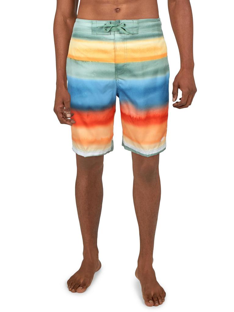 Speedo Mens Partially Lined Polyester Swim Trunks