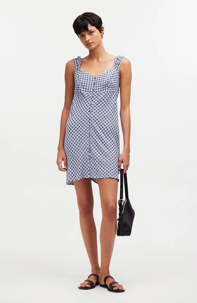 Madewell Cap Sleeve Button Up Minidress 6