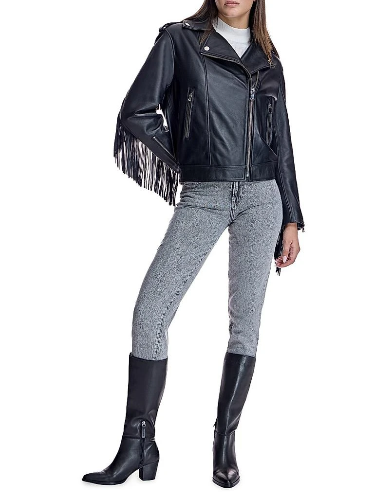 Maximilian Fringed Leather Jacket 5