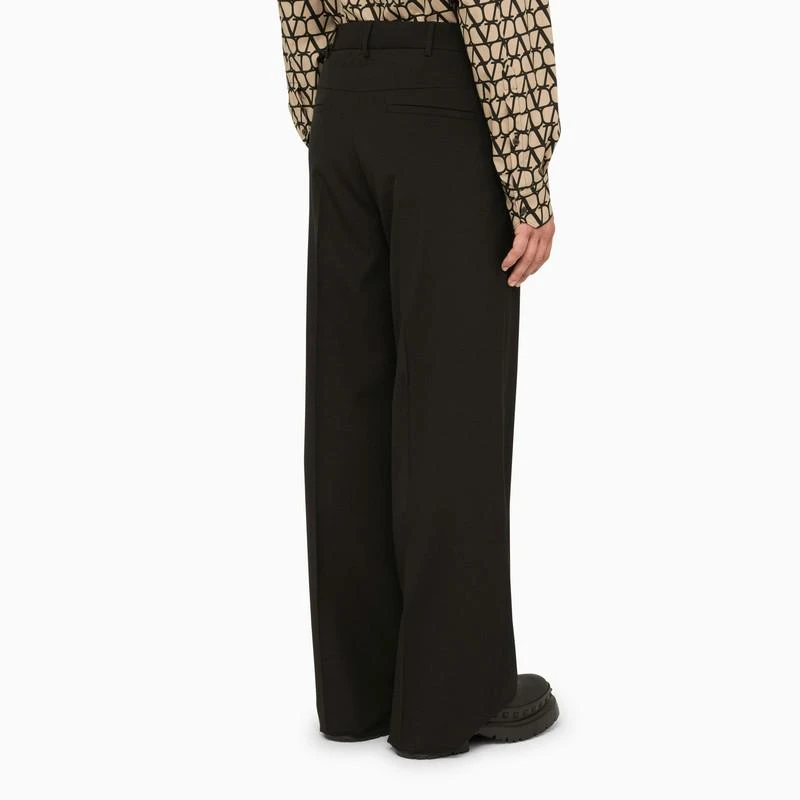 Valentino Regular black wool trousers 5