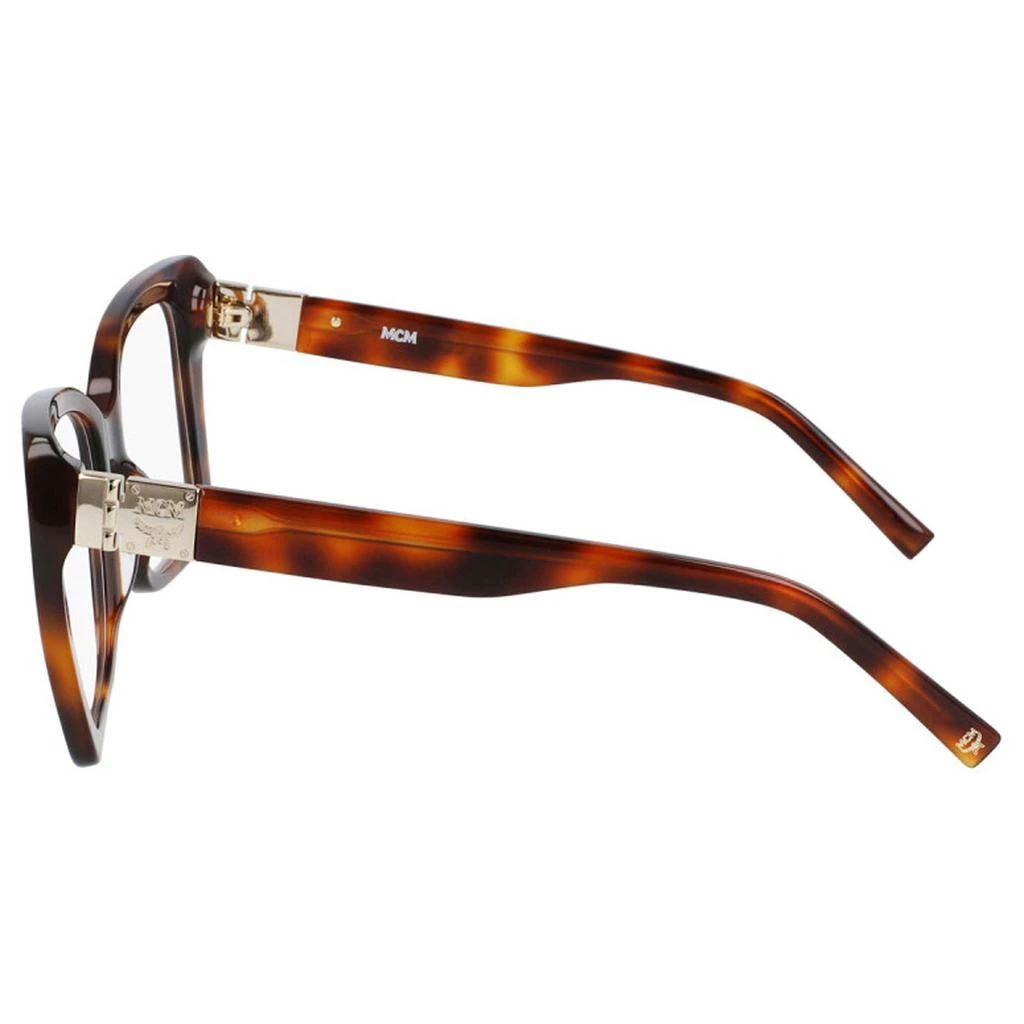 MCM MCM Women's Eyeglasses - Havana Butterfly Full-Rim Zyl Frame Clear Lens | MCM2713 214 4