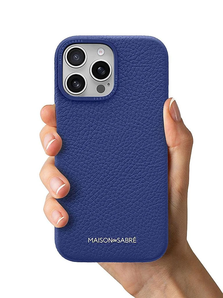 Maison de Sabre Leather Phone Case (iPhone 16 Pro Max) 5