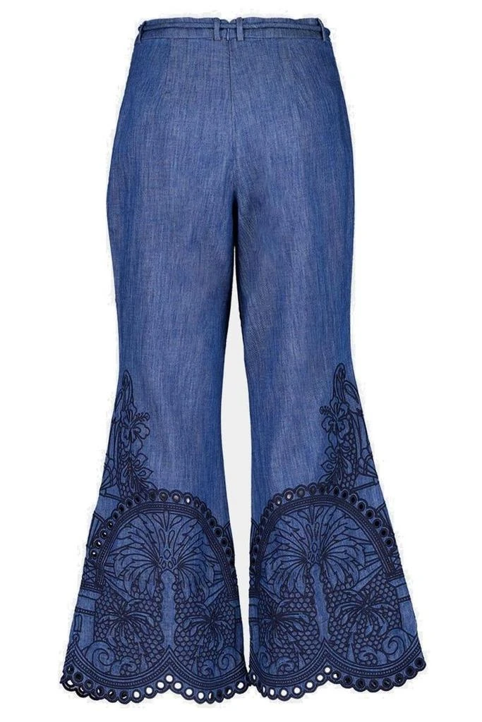 Zimmermann Zimmermann Embroidered Flared Jeans 2