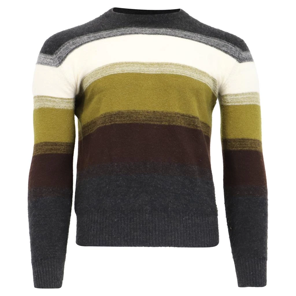 Loro Piana Glenshell Striped Sweater in Multicolor Cashmere 1