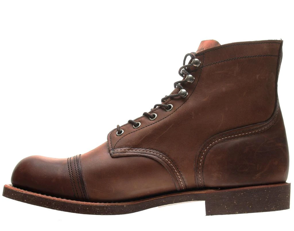 Red Wing Heritage 8111 Iron Ranger 6-Inch Cap Toe Amber Men
s Boots 08111 3
