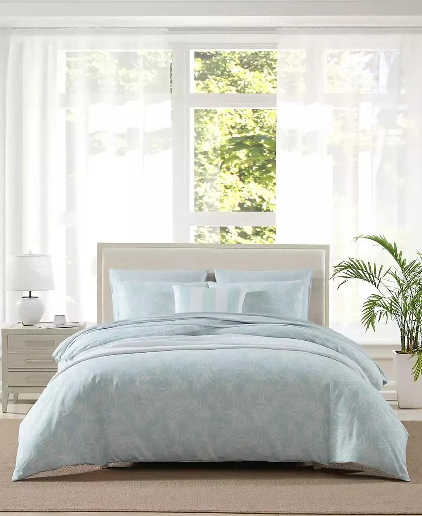Tommy Bahama Art Of Palms Reversible 3 Piece Duvet Cover Set 1
