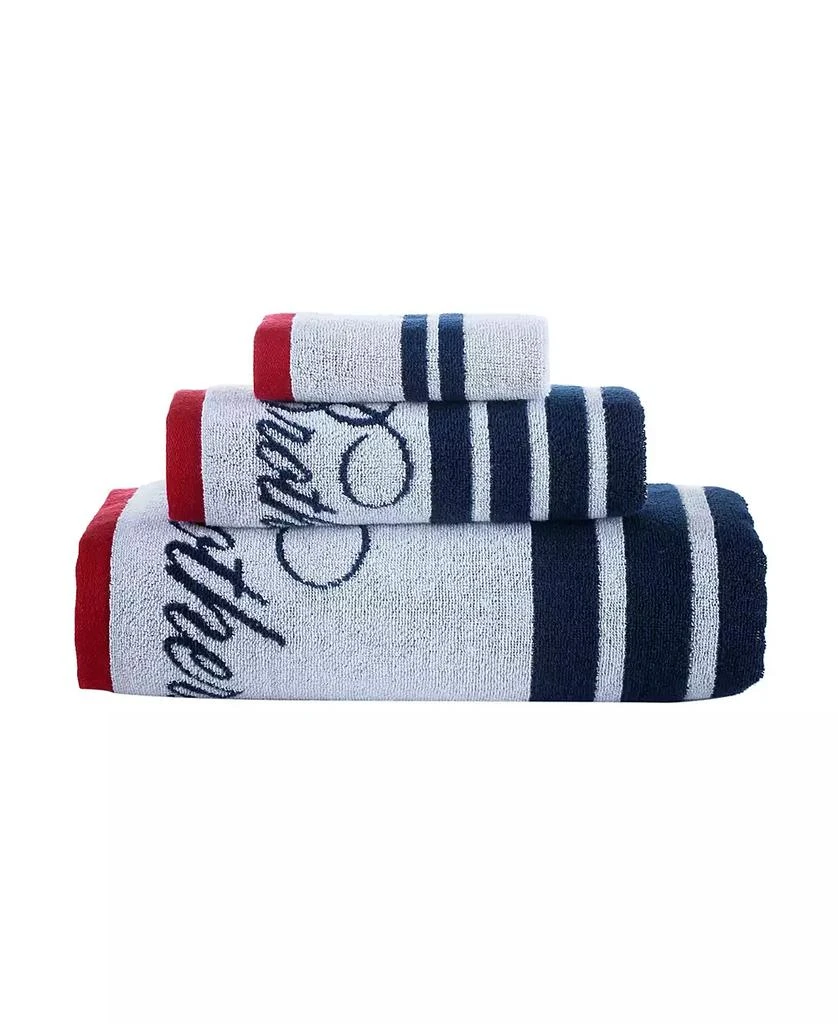 Brooks Brothers Nautical Blanket Stripe Turkish Cotton Bath Towel, 55" x 28" 1