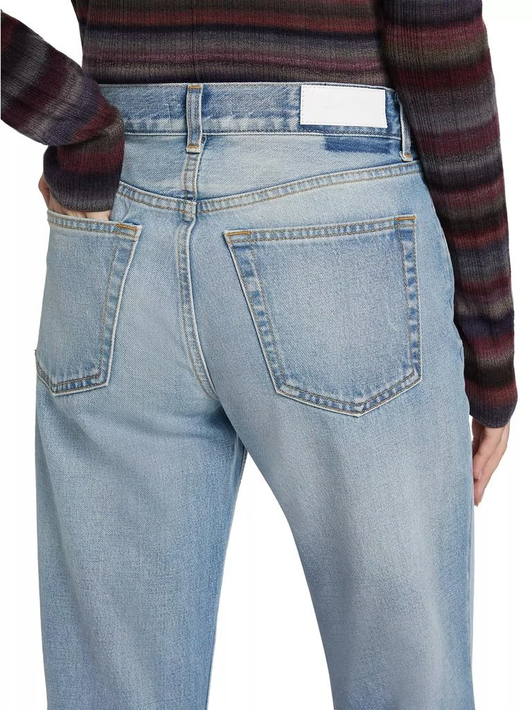 Re/Done Baggy Flare Mid-Rise Wide-Leg Jeans 6