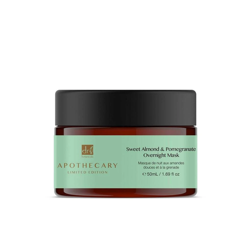 Dr. Botanicals Sweet Almond & Pomegranate Overnight Mask 50ml Twin Value Savings Pack 2