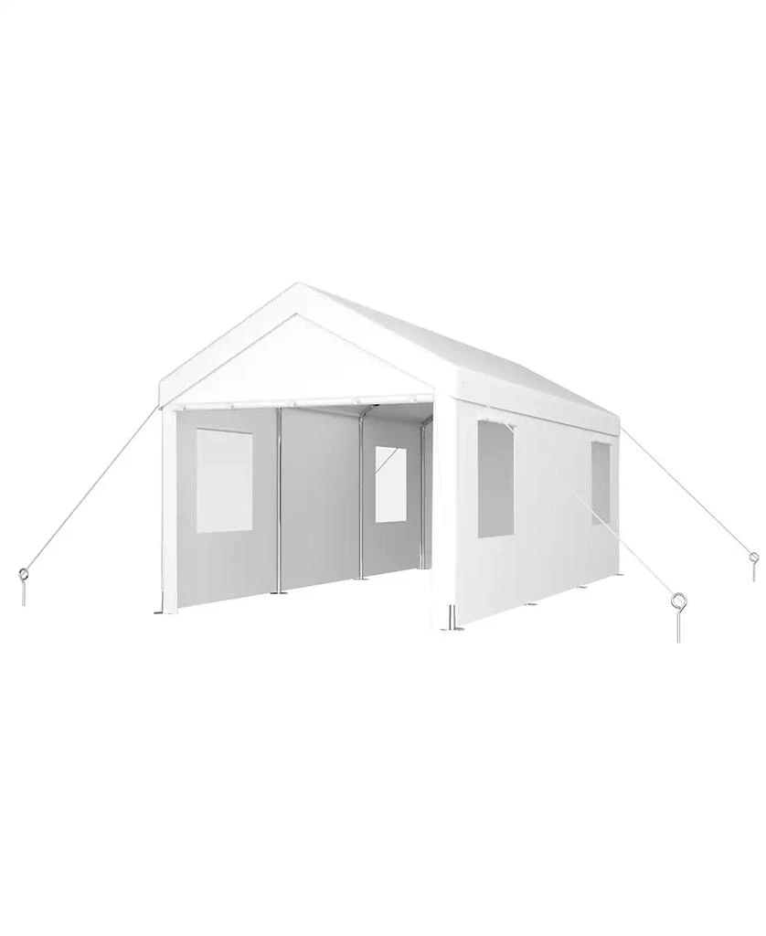 Streamdale Furniture 12
x 20
Portable Carport Garage with Roll-up Doors
Wind Windows