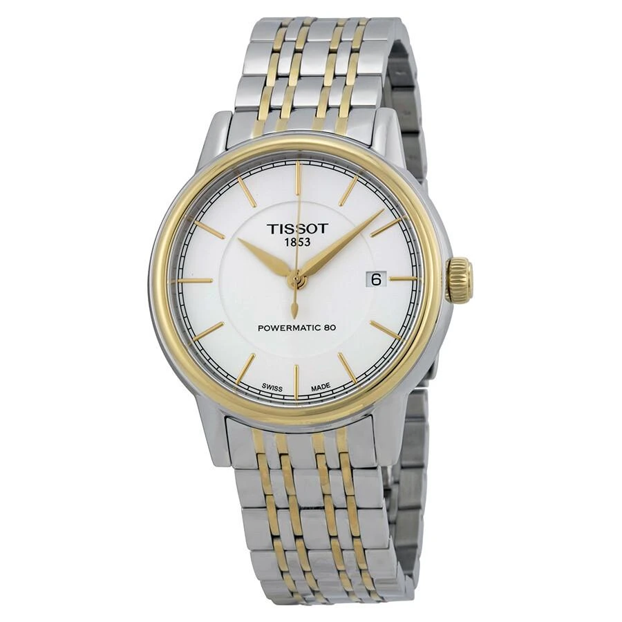 Tissot T-Classic Powermatic White Dial Men's Watch T0854072201100 1