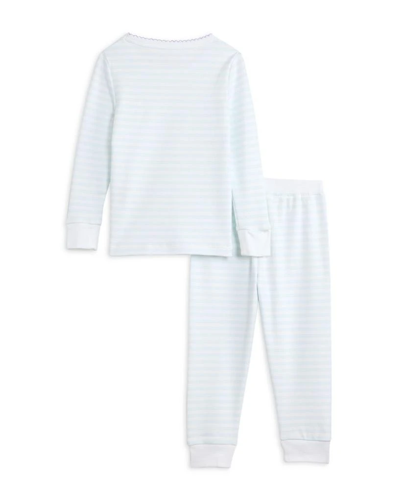 Cozyland Unisex Riley Sky Striped Pajama Set - Little Kid, Big Kid 2