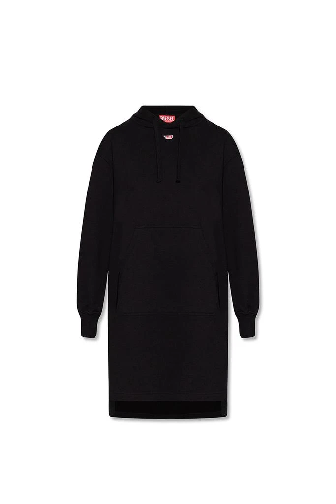 Diesel Diesel D-Ilse-D Drawstring Hoodie Dress 1