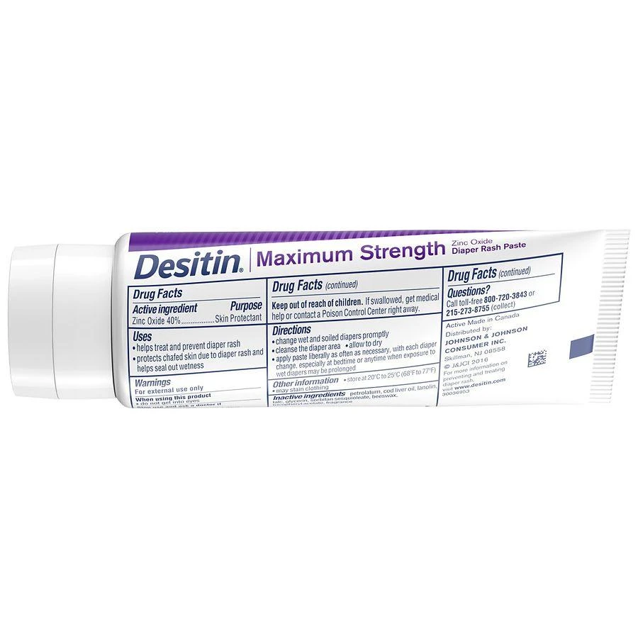 Desitin Maximum Strength Baby Diaper Rash Cream With Zinc Oxide 4