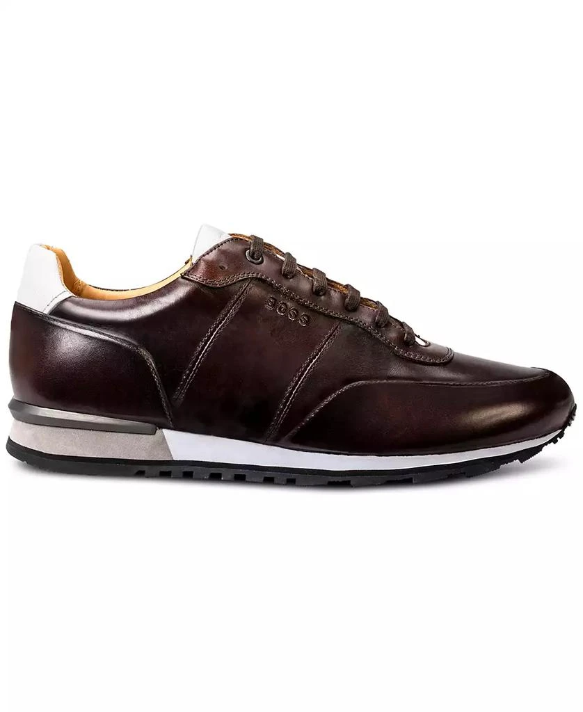 Hugo Boss Men's Parkour Low-Cut Polished Athletic Sneaker 1