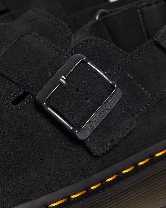 Dr. Martens Jorge II Suede Slingback Mules - Unisex 5