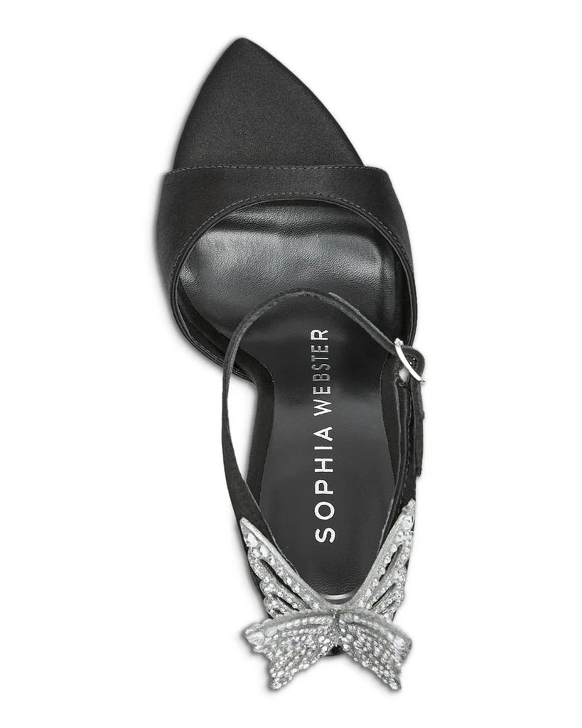 Sophia Webster Women's Aura Embellished Butterfly Sandals 3