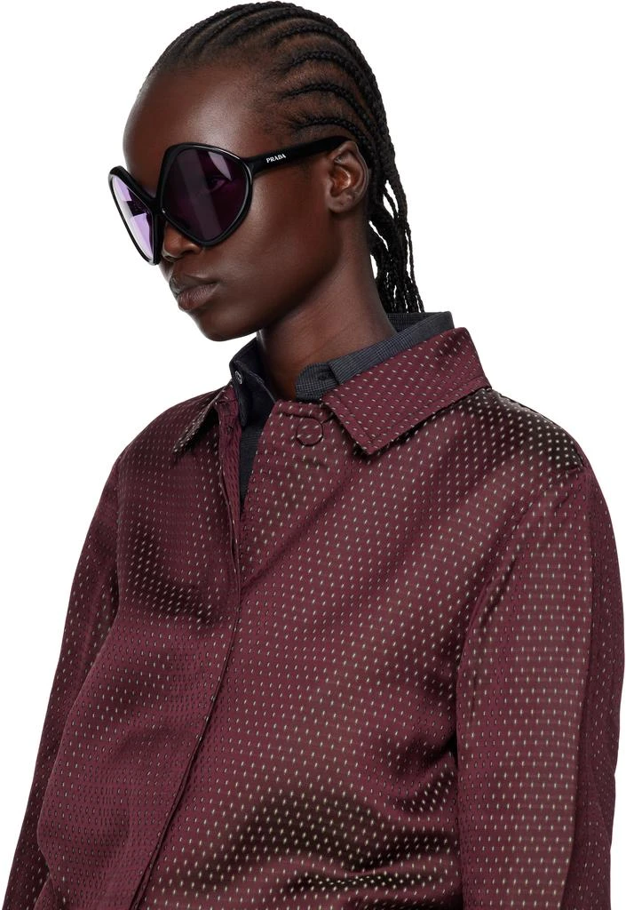 Prada Black Runway Oversized Sunglasses 4