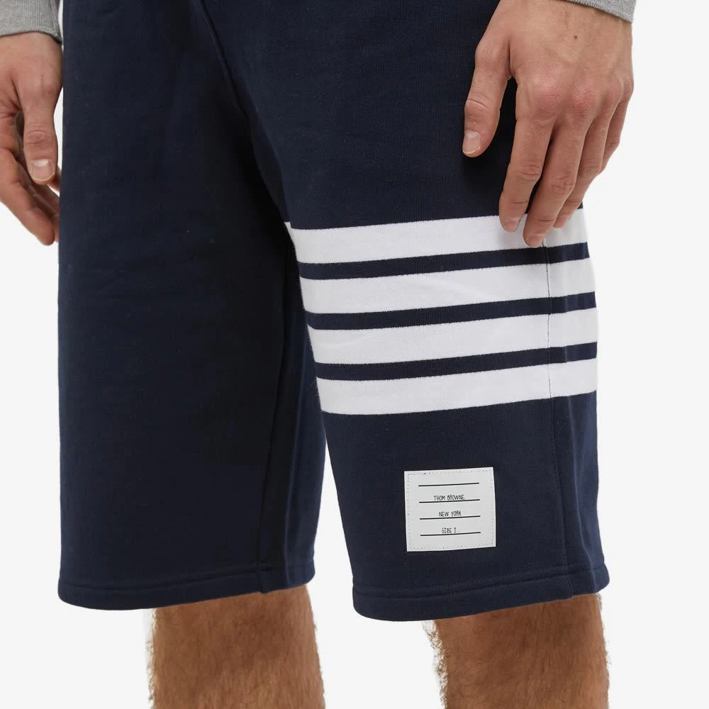 Thom Browne Thom Browne Engineered Stripe Sweat Shorts 5