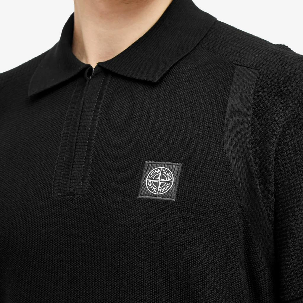 Stone Island Stone Island Soft Cotton Patch Knitted Polo Shirt 5