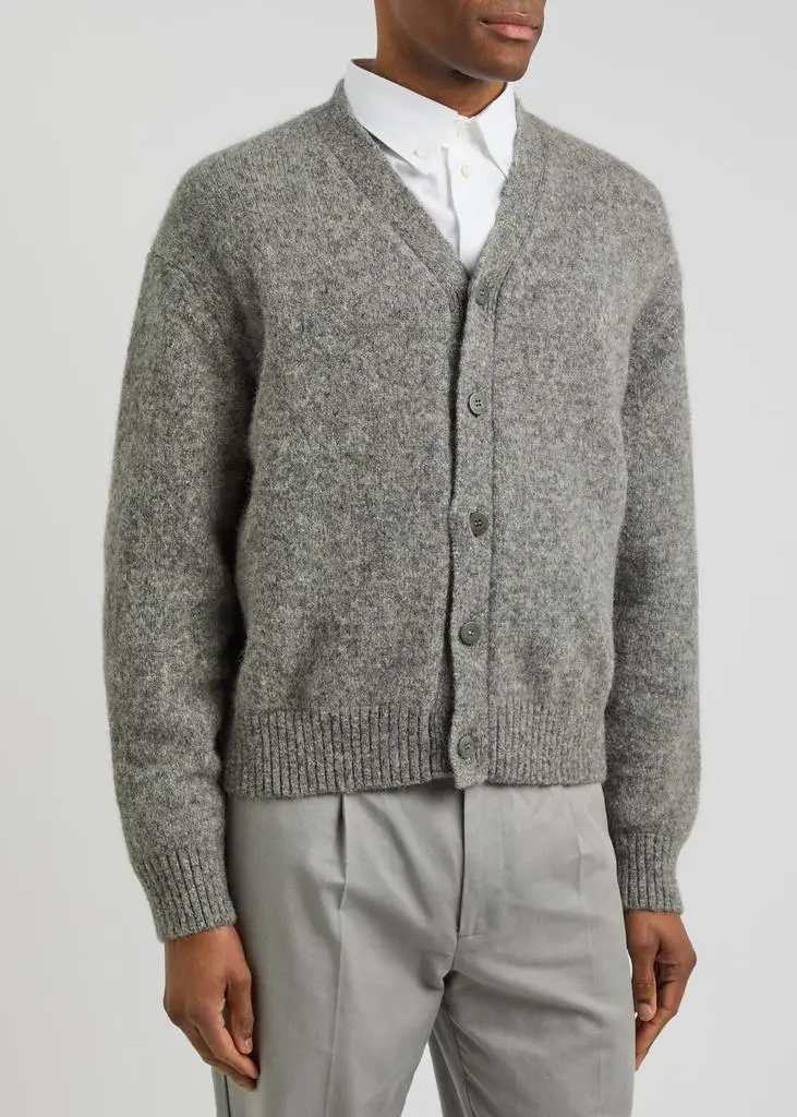 Jacquemus Le Cardigan Jacquemus alpaca-blend cardigan 2