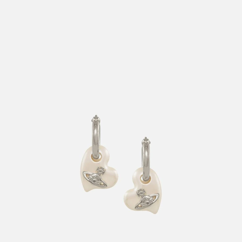 Vivienne Westwood Florentia Silver-Tone Earrings 1
