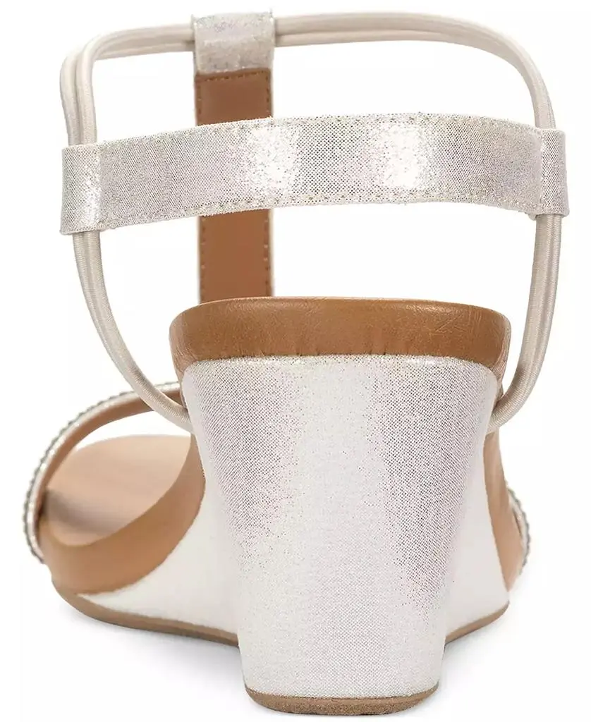 Style & Co Women's Mulan Embellished Wedge Sandals, Created Macy's 3