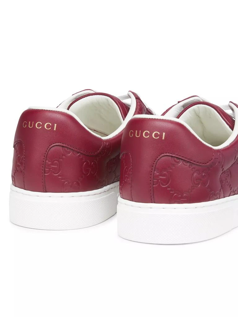 Gucci Ace Leather Low-Top Sneakers 3