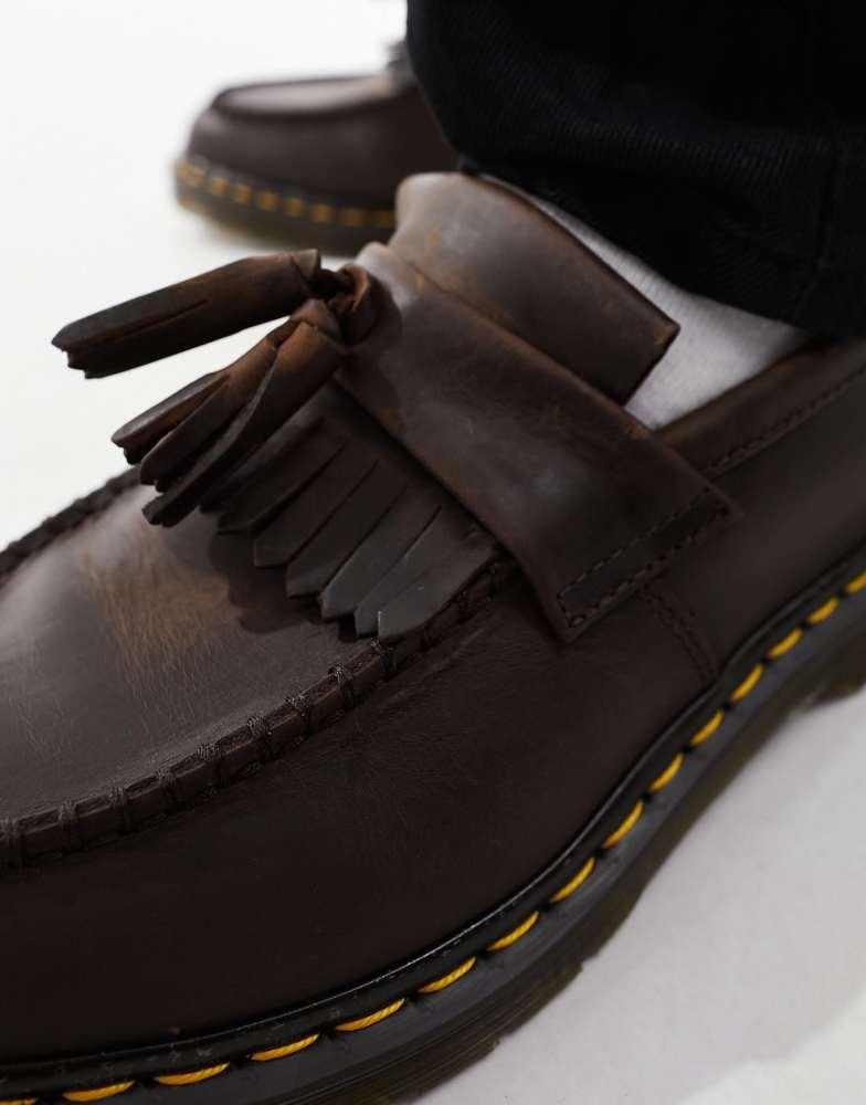 Dr. Martens Dr Martens unisex Adrian tassel loafers in dark
