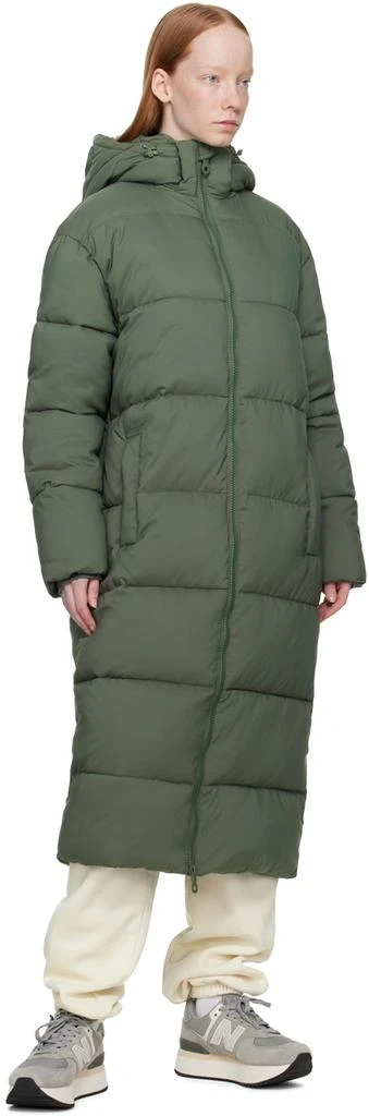 Girlfriend Collective Green Long Puffer Coat 4