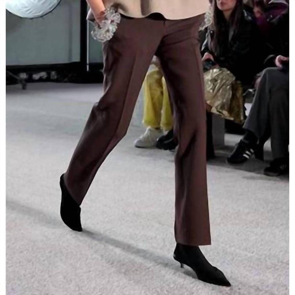 Brandon Maxwell Brandon Maxwell - Soren Crepe Cropped Trouser