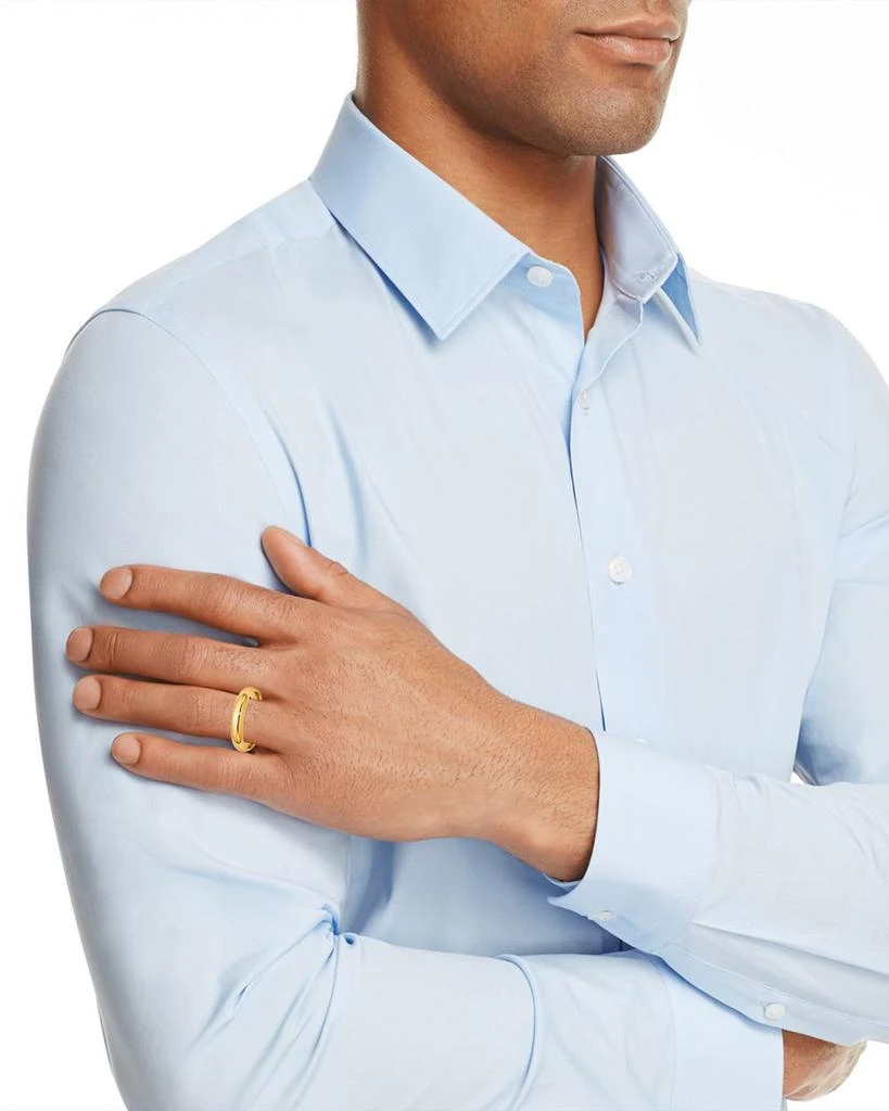 Bloomingdale's Men's 4mm Comfort Fit Band Ring in 14K Yellow Gold 2