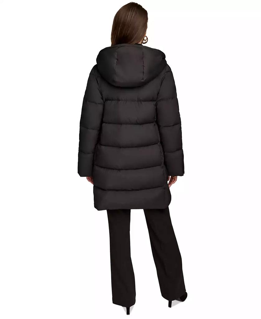 Donna Karan Women's Hooded Down Puffer Coat