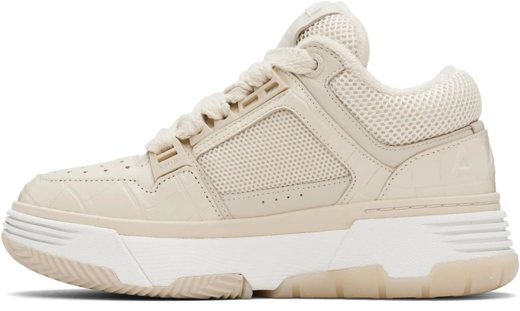AMIRI Beige Croc Debossed MA-1 Sneakers 3