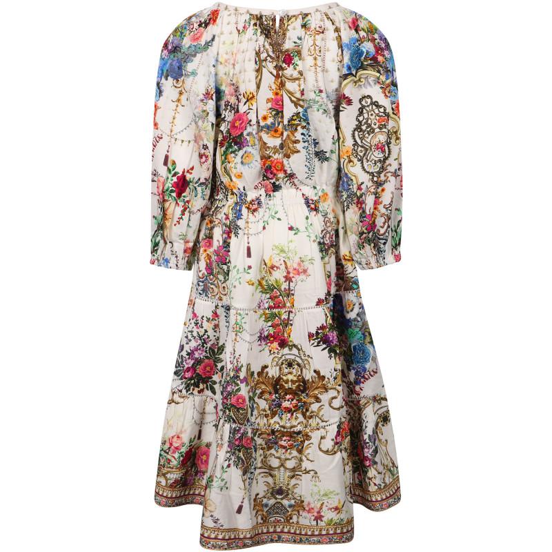 Camilla By the meadow print long sleeved dress