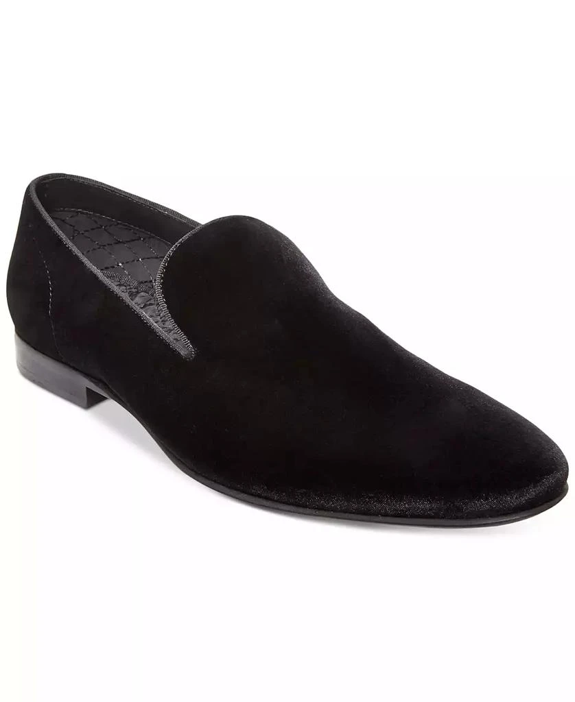 Steve Madden Men's Laight Velvet Smoking Slipper 1