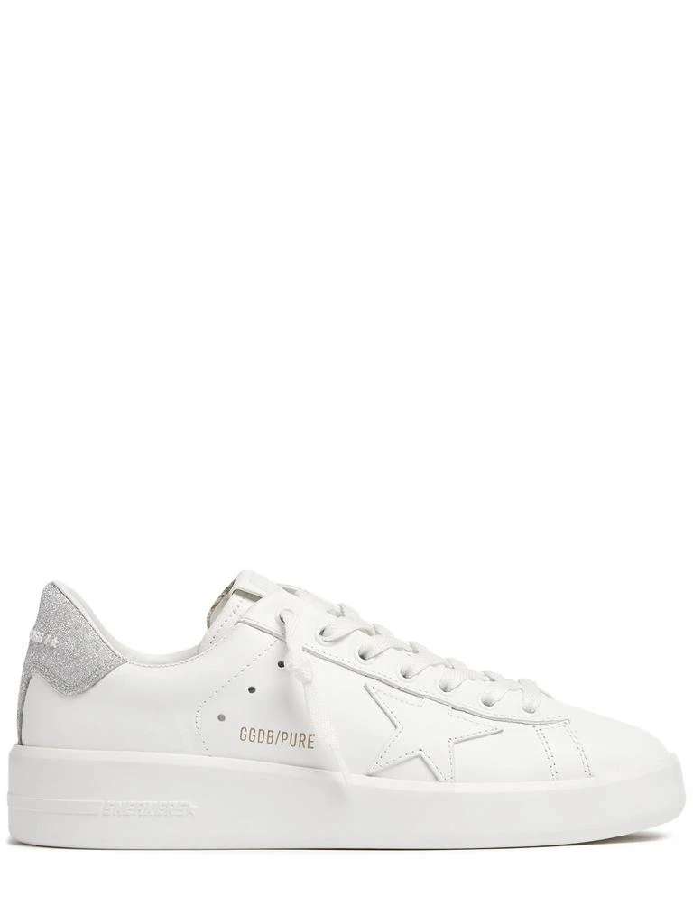Golden Goose 20mm Pure Leather Sneakers 1