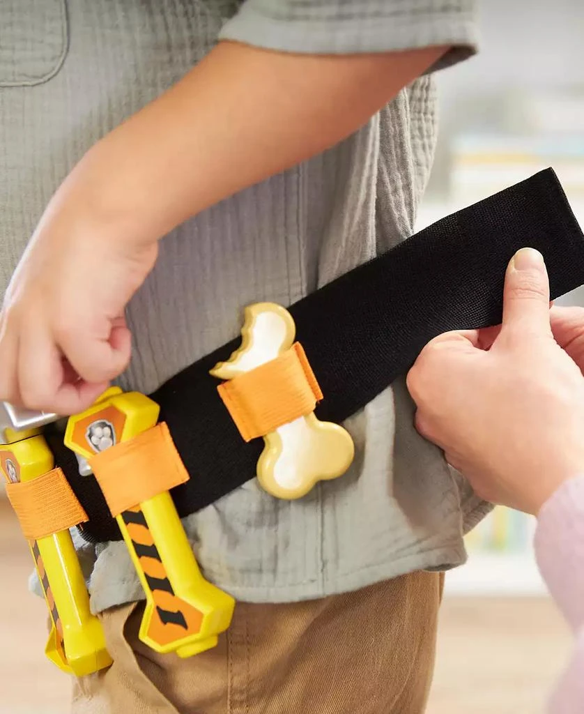 Rubble & Crew Rubble's Construction Tool Belt, with 6 Piece Kids Tool Set 6