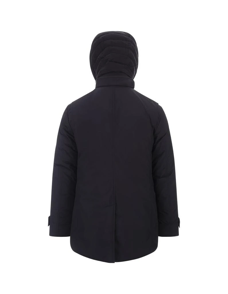 MOORER Blue Raffaello-stp Coat 2