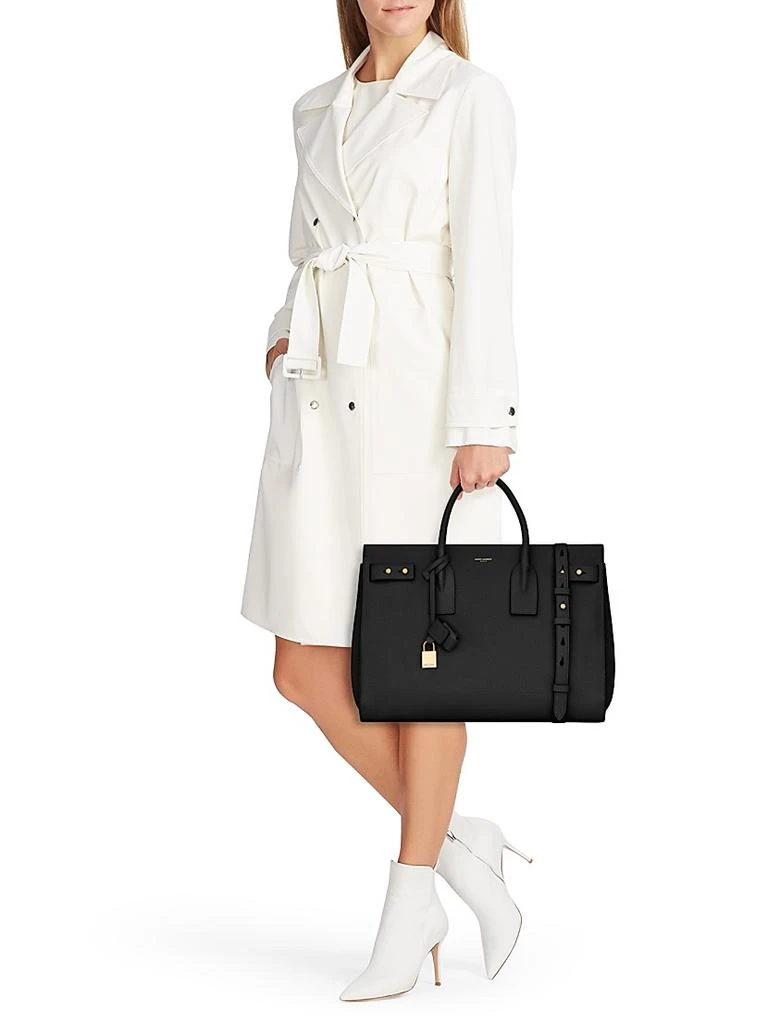 Yves Saint Laurent Sac De Jour Supple Medium In Grained Leather 2