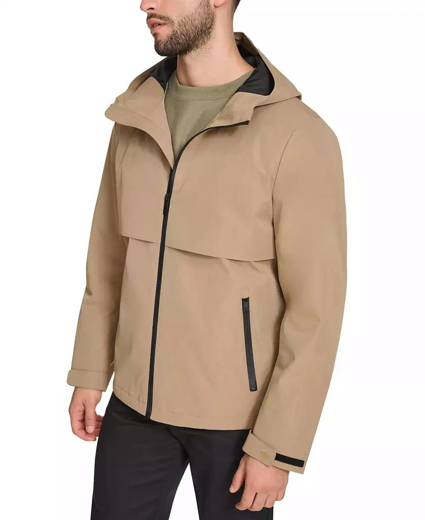 Dockers Men
s Hooded Rain Jacket 3