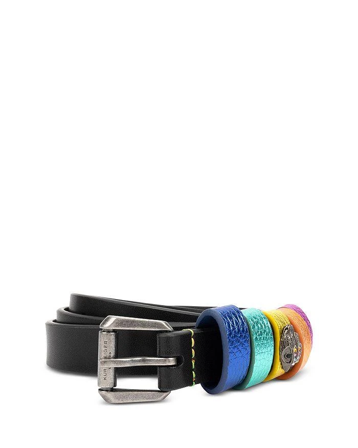 Kurt Geiger Women's Multi Keeper Leather Belt 1