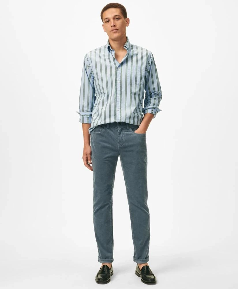 Brooks Brothers Slim Fit Five-Pocket Stretch Corduroy Pants 2