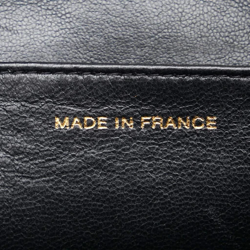 Chanel Chanel Black Quilted Leather GST Tote Bag 7