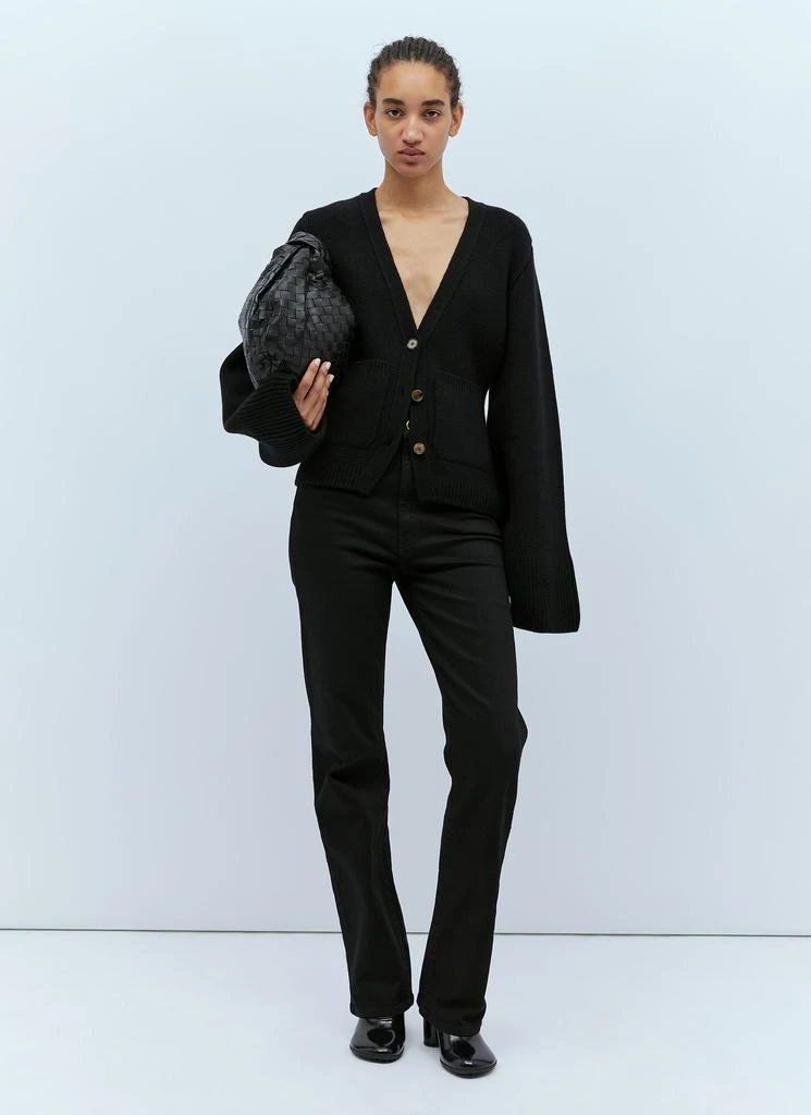 Khaite Scarlet Knit Cardigan 2