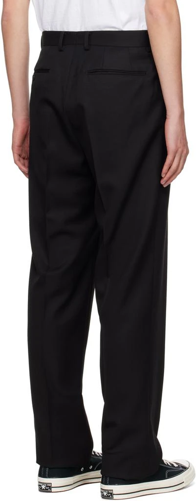 Wacko Maria Black Pleated Trousers 3