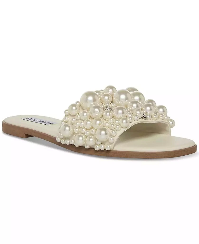 Steve Madden Women's Knicky Embellished Slide Sandals 1