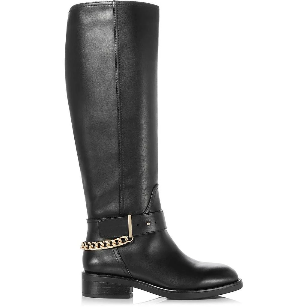 Aqua RILEY Womens Leather Round toe Knee-High Boots 2