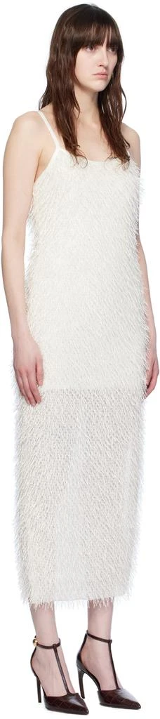 Elleme Off-White Fringe Midi Dress 2