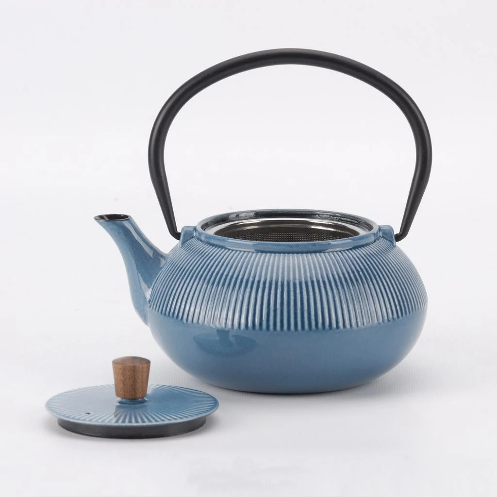 MNML Enameled Cast Iron Teapot - Line 3